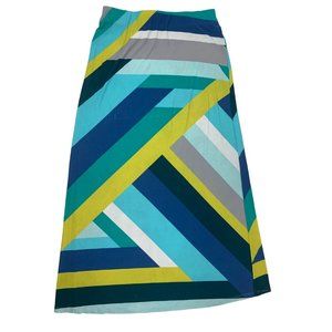 Tommy Bahama Geometric Print Maxi Skirt XXS